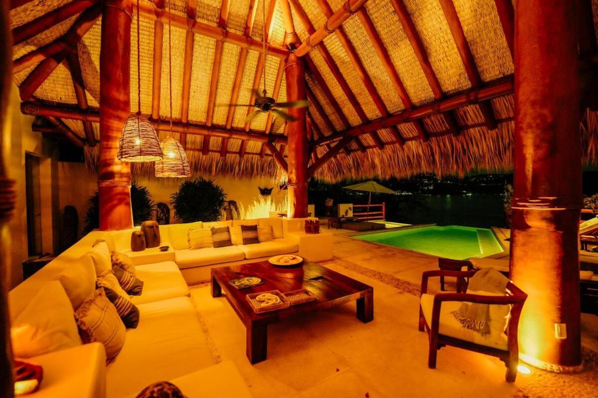 Dream Villa With Private Beach And Catering Zihuatanejo Exterior foto